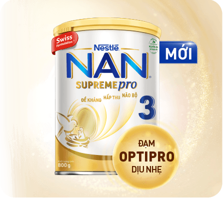 Sữa NAN SUPREME PRO 3 (2-6 tuổi) chứa 5HMO