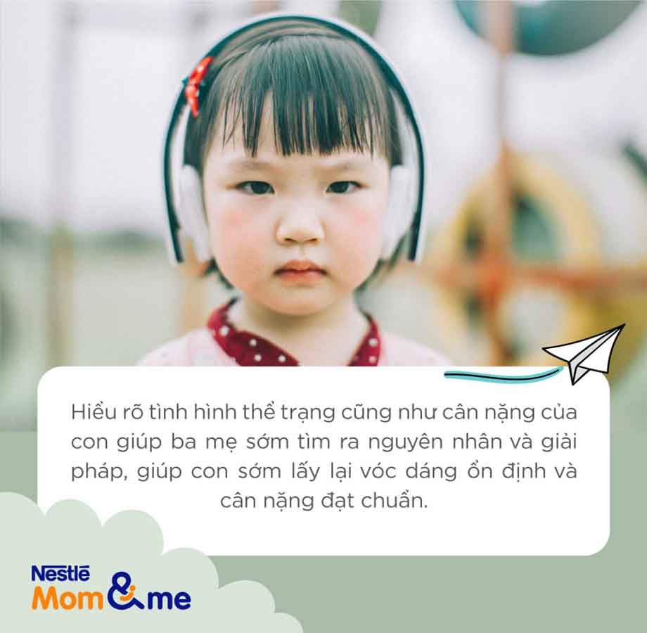 Hiểu rõ về thể trạng sẽ giúp tìm ra giải pháp giúp con lấy lại vóc dáng và duy trì cân nặng của trẻ đạt chuẩn