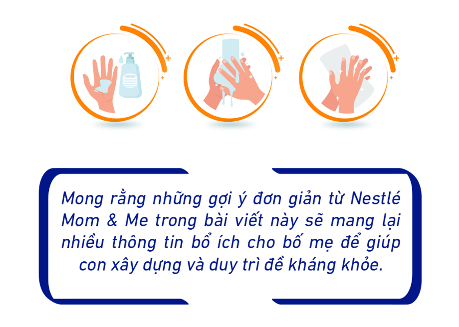 Tăng sức đề kháng cho bé qua thói quen rửa tay