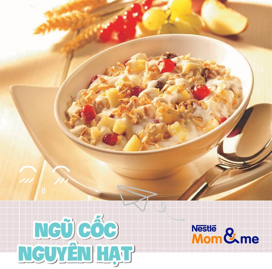 Ngũ cốc nguyên hạt có những lợi ích riêng, đặc biệt giúp bảo vệ hệ tiêu hóa và hệ tuần hoàn cho trẻ