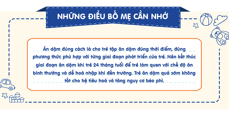 Cho bé ăn dặm đúng cách, không lo béo phì