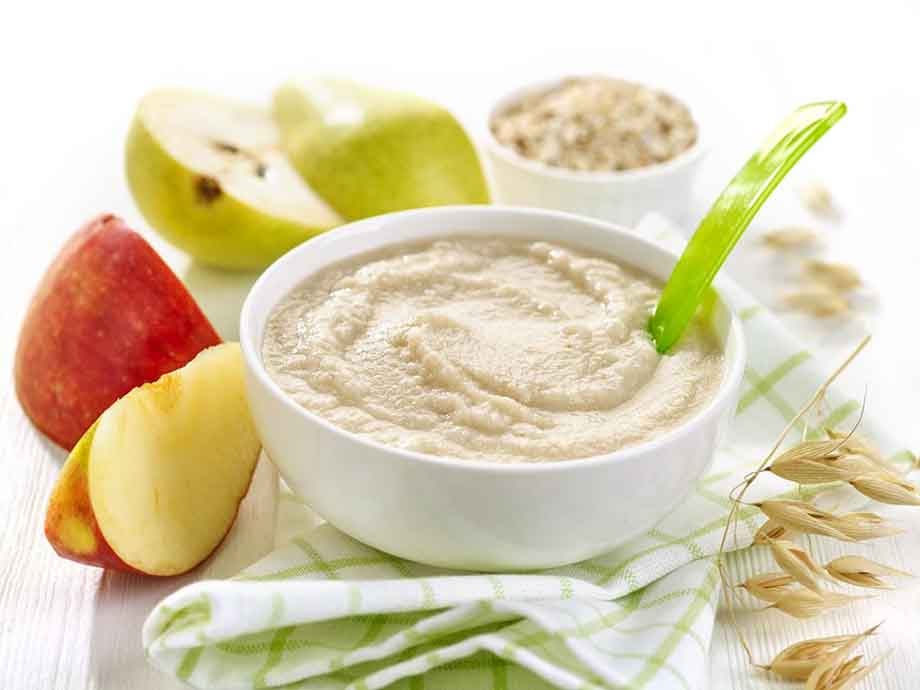Ăn dặm cho bé nhóm trái cây