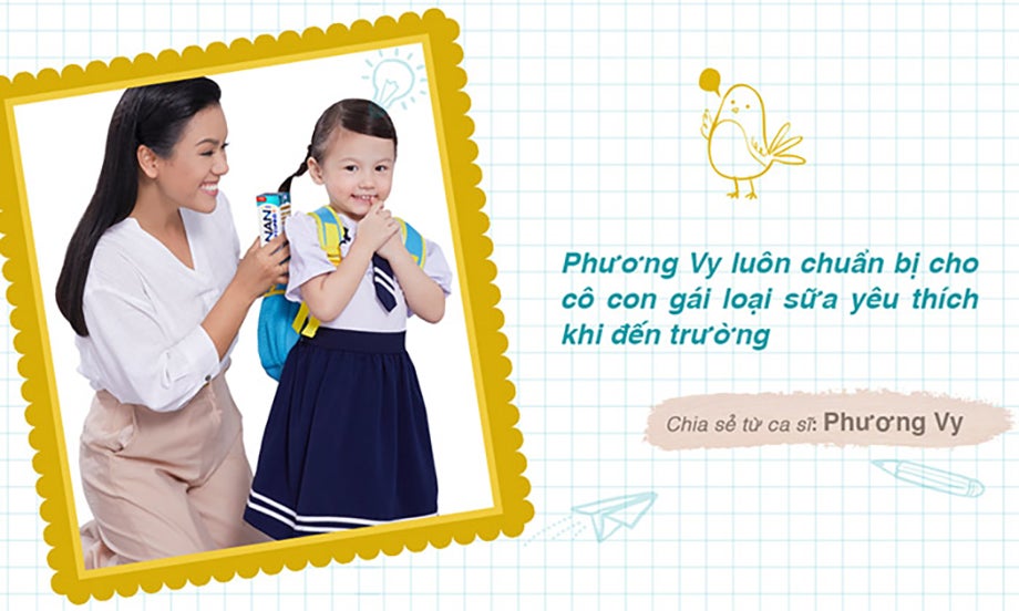“Phương Vy luôn chuẩn bị cho con gái sữa hộp pha sẵn yêu thích của con” - Chia sẻ từ ca sĩ Phương Vy