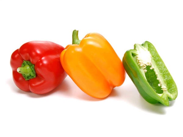 Thực phẩm giàu vitamin C cho bé - Ớt chuông Đà Lạt