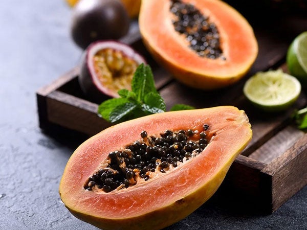 Thực phẩm giàu vitamin c cho bé - Đu đủ