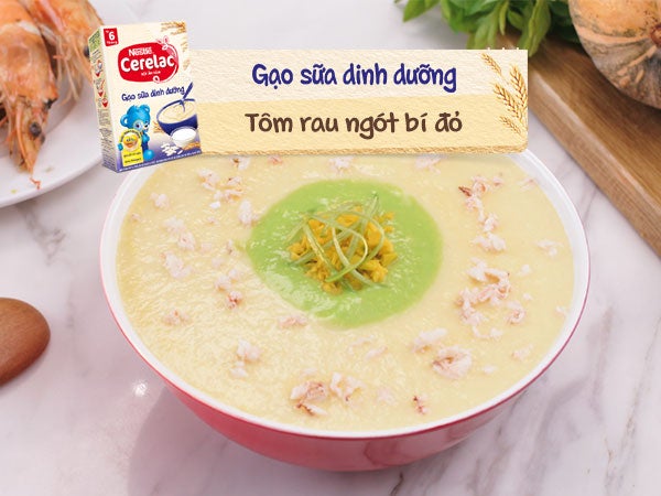 Cho bé ăn dặm đa dạng với CERELAC Gạo Sữa Dinh Dưỡng