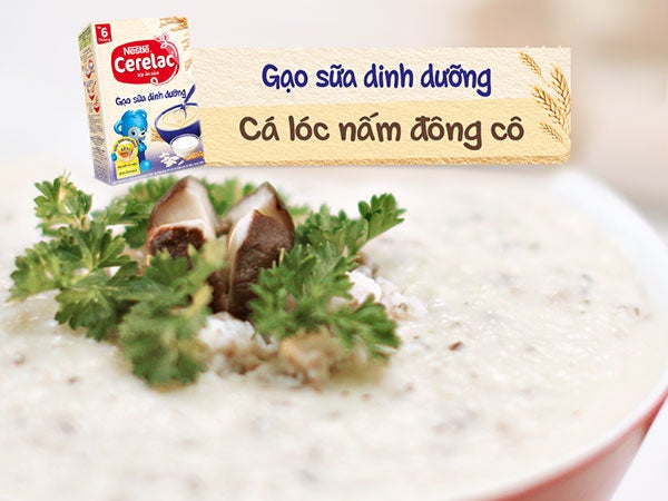Cho bé ăn dặm đa dạng với CERELAC Gạo Sữa Dinh Dưỡng
