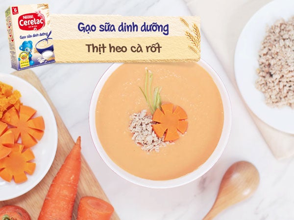 Cho bé ăn dặm đa dạng với CERELAC Gạo Sữa Dinh Dưỡng