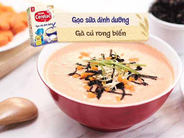 Cho bé ăn dặm đa dạng với CERELAC Gạo Sữa Dinh Dưỡng
