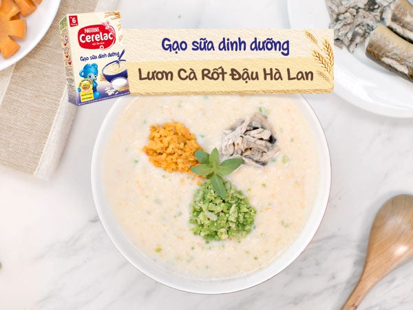 Cho bé ăn dặm đa dạng với CERELAC Gạo Sữa Dinh Dưỡng