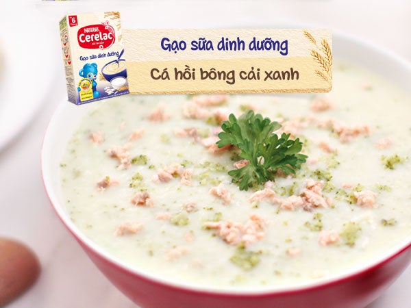 Cho bé ăn dặm đa dạng với CERELAC Gạo Sữa Dinh Dưỡng