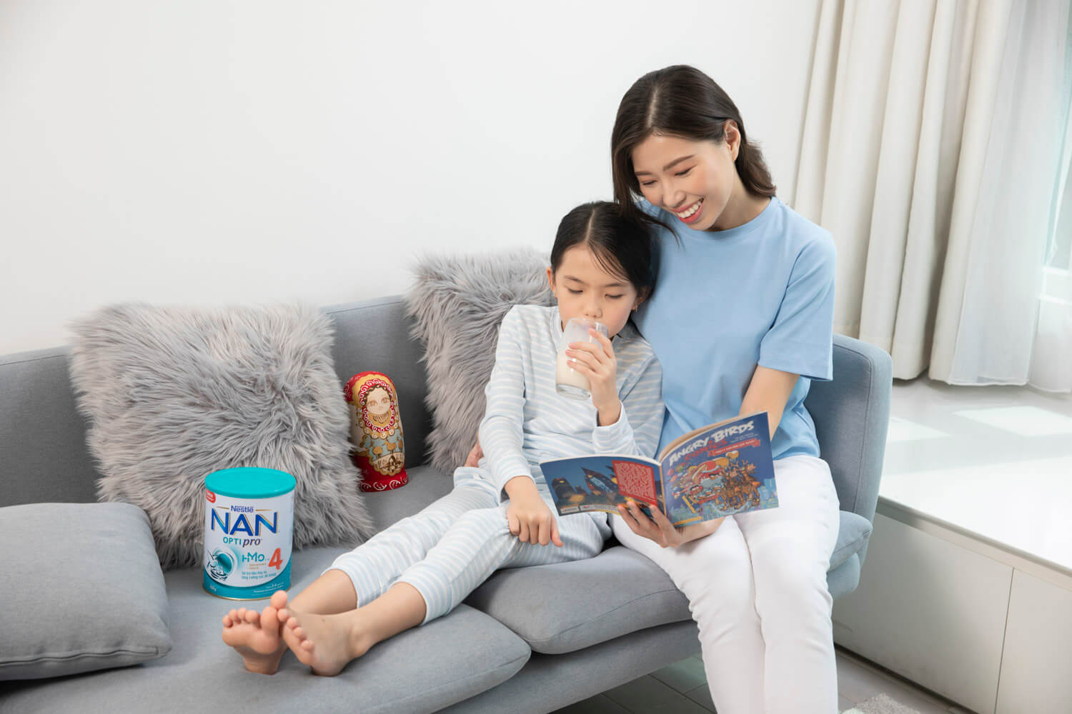 NAN OPTIPRO 4 giúp trẻ xây dựng vững chắc hơn và tạo tiền đề phát triển khỏe mạnh toàn diện về sau 