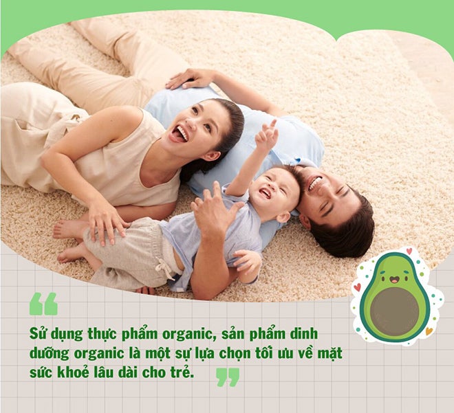 Hình minh họa cách lựa chọn sản phẩm hữu cơ cho bé