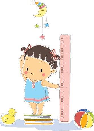 Theo dõi chiều cao và cân nặng của trẻ qua biểu đồ tăng trưởng