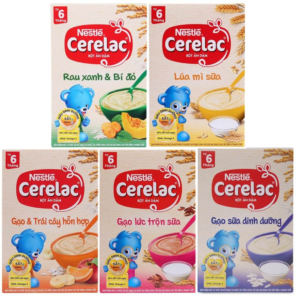 Cho con ăn dặm cùng Nestlé CERELAC