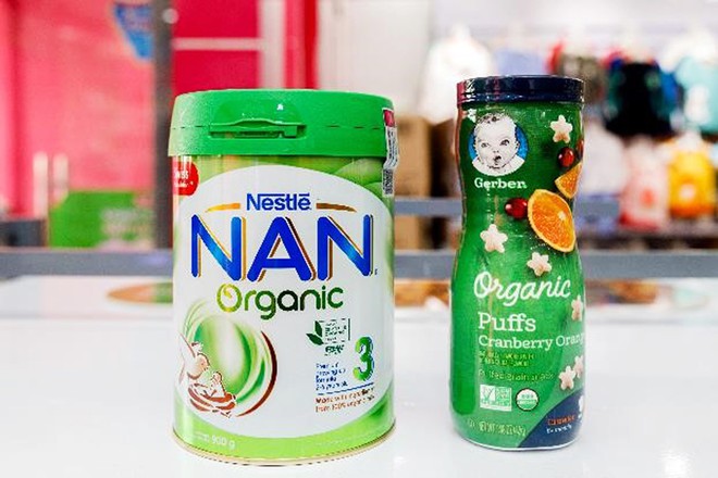 Bộ đôi sản phẩm dinh dưỡng hữu cơ từ Nestlé