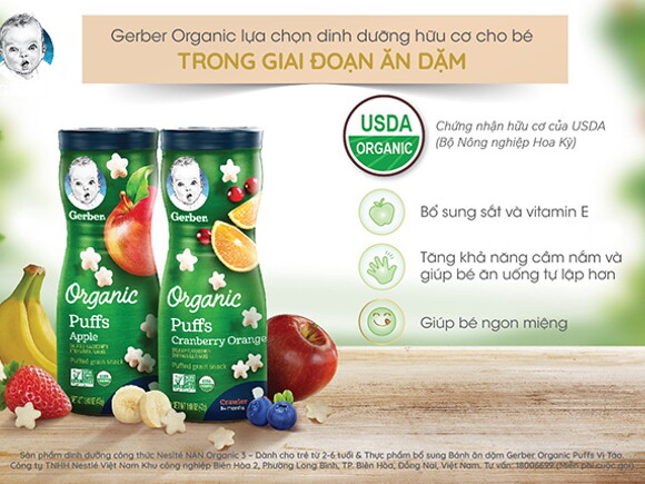 Chuyên gia chia sẻ cách lựa chọn sản phẩm dinh dưỡng hữu cơ (organic) dành cho trẻ
