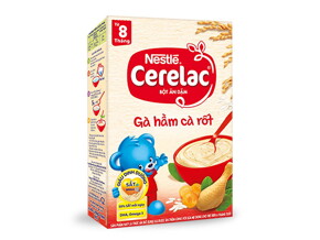 BỘT ĂN DẶM NESTLÉ CERELAC GÀ HẦM CÀ RỐT