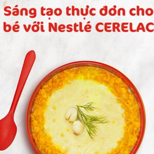 Bột ăn dặm Nestlé Cerelac từ 6 tháng Bột ăn dặm Nestlé Cerelac từ 6 tháng