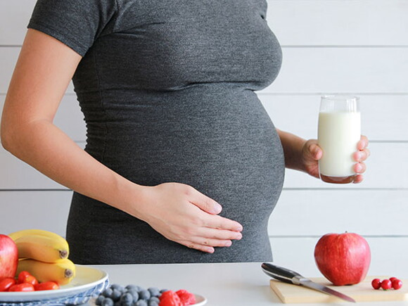 dinh dưỡng cho mẹ bầu trong tháng thứ 4 của thai kỳ