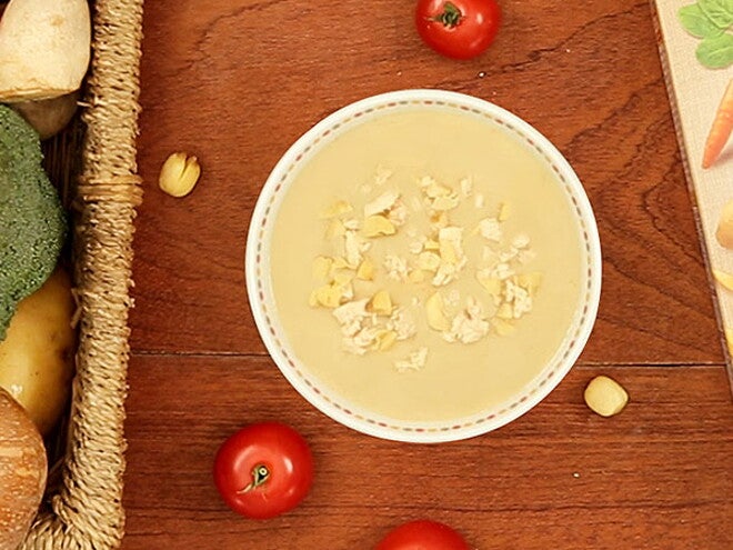 Bột ăn dặm gà hầm hạt sen