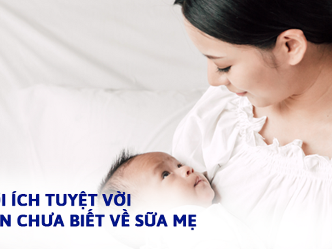 Lợi ích của việc nuôi con bằng sữa mẹ