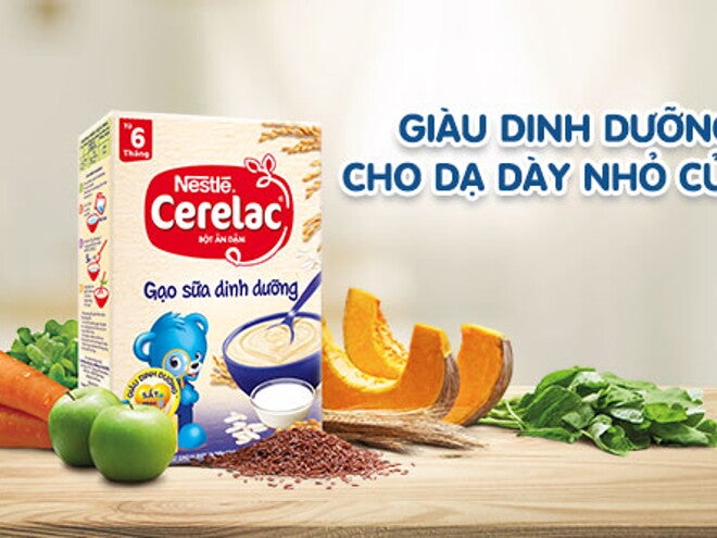 gạo sữa dinh dưỡng