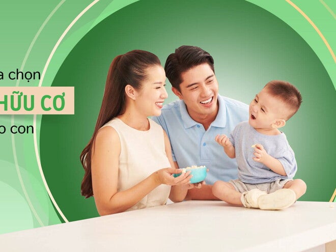 Hình minh họa tại sao nhiều mẹ lại chọn sản phẩm hữu cơ cho con