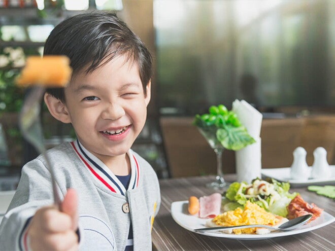 Gợi ý dinh dưỡng hợp lý cho trẻ mầm no