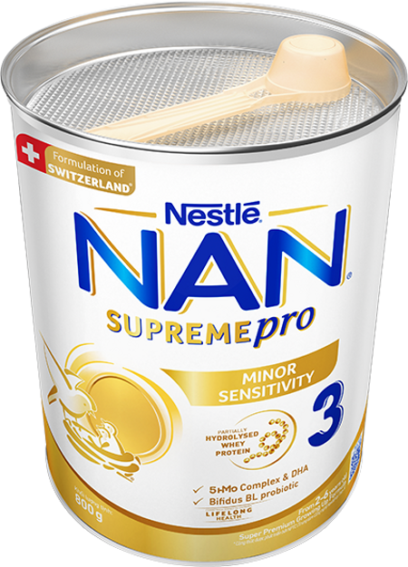 NAN Supreme pro 2 đạm whey thủy phân một phần