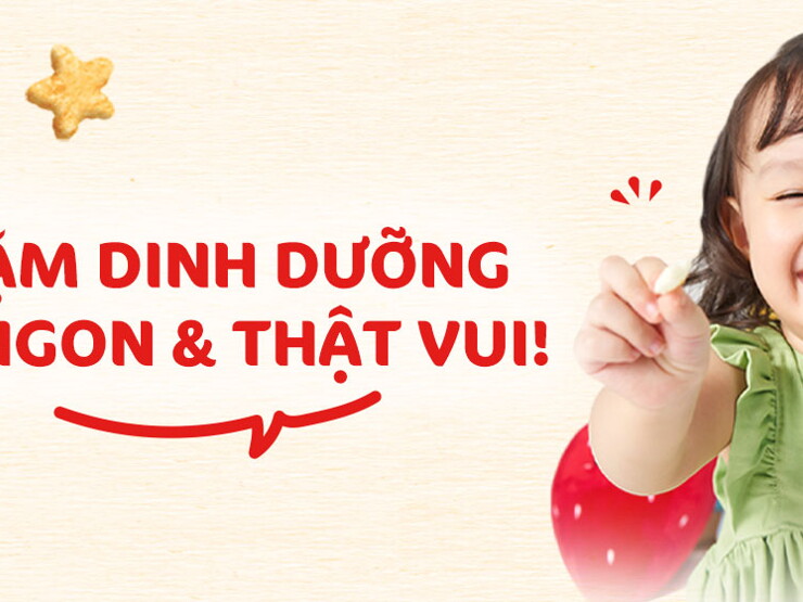 ăn dặm dinh dưỡng thật ngon và thật vui