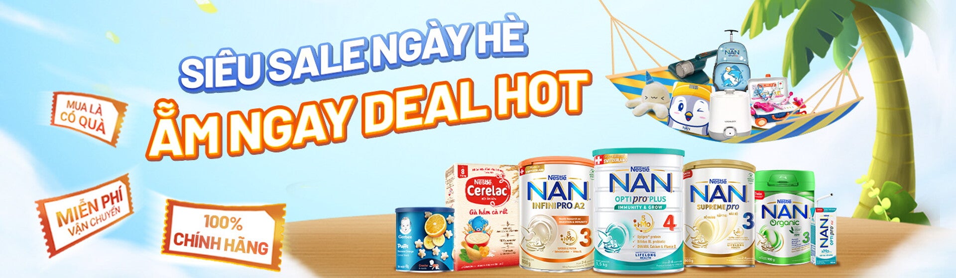 Siêu sale ngày hè ẫm ngay deal hót