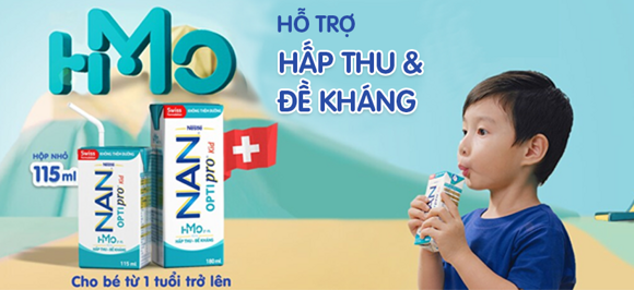 Nestlé NAN OPTIPRO KID HỘP PHA SẴN