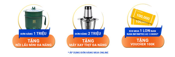 Khuyến mãi con cưng