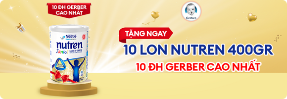 Tặng ngay 10 lon Nutren 400g