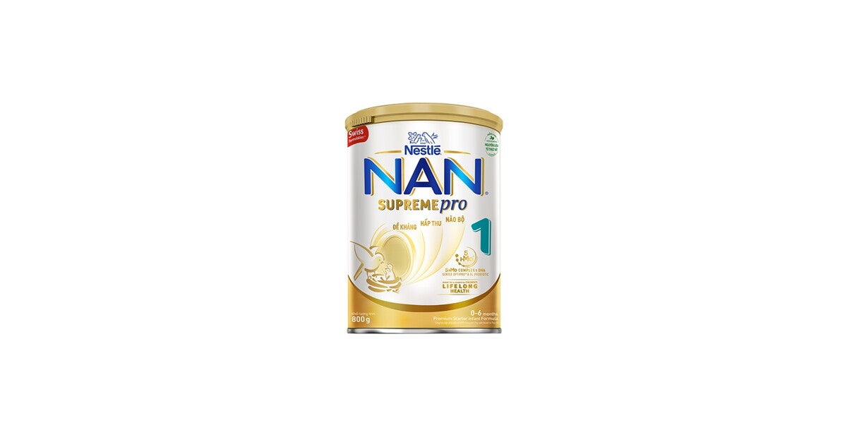 Sữa NAN SUPREME PRO 1 cho trẻ từ 0 – 6 tháng tuổi